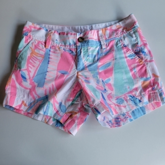 Lilly pulitzer Callahan shorts size 0. - Picture 1 of 12